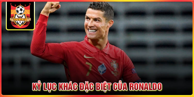 Một số kỷ lục đặc biệt khác của Ronaldo